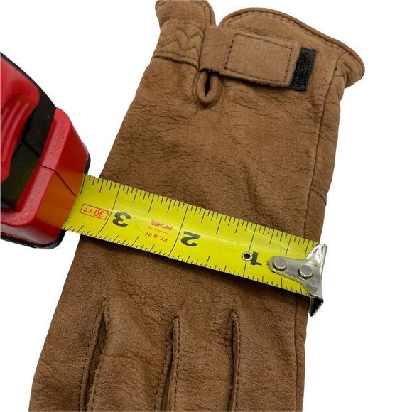 𝅺VINTAGE Fownes Leather Gloves Brown Women’s Medium - Picture 7 of 7